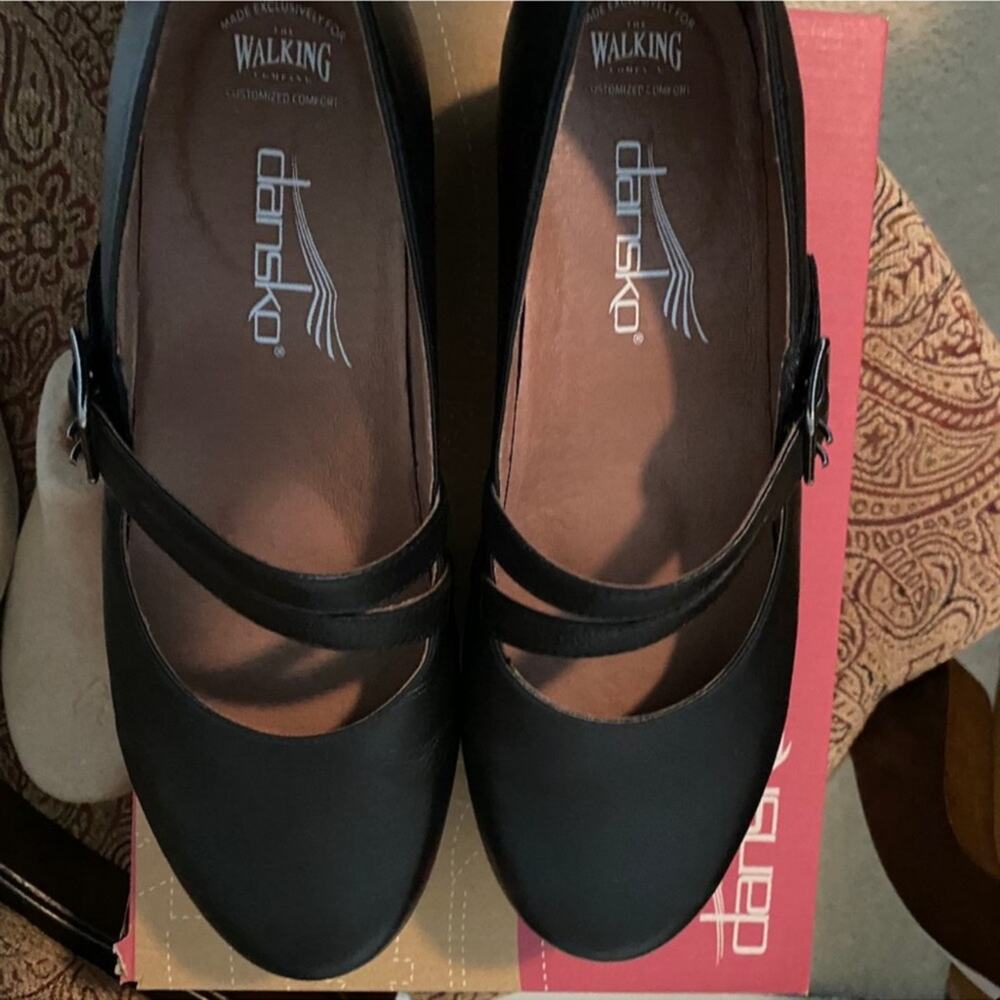 Dansko Tina Met Nappa Mary Jane Shoes - Size 39 9 - Picture 7 of 10